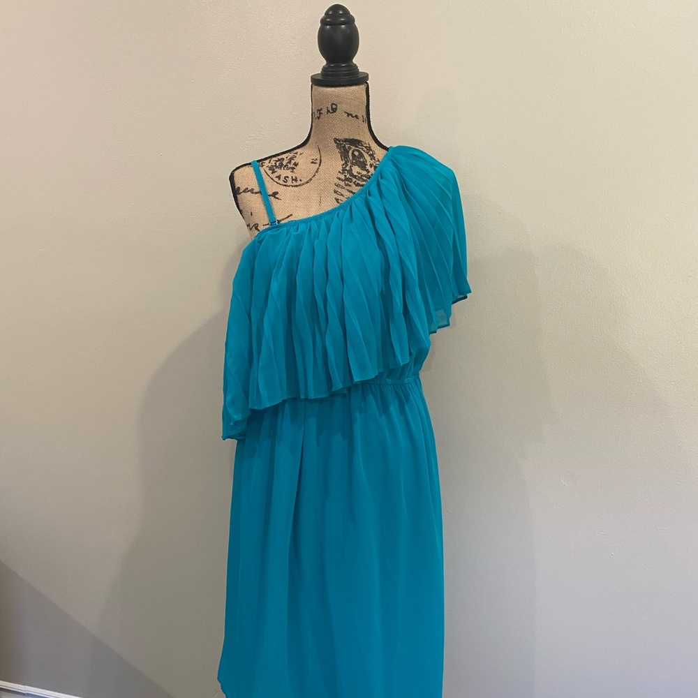 14/16 Lane Bryant One-Shoulder Dress